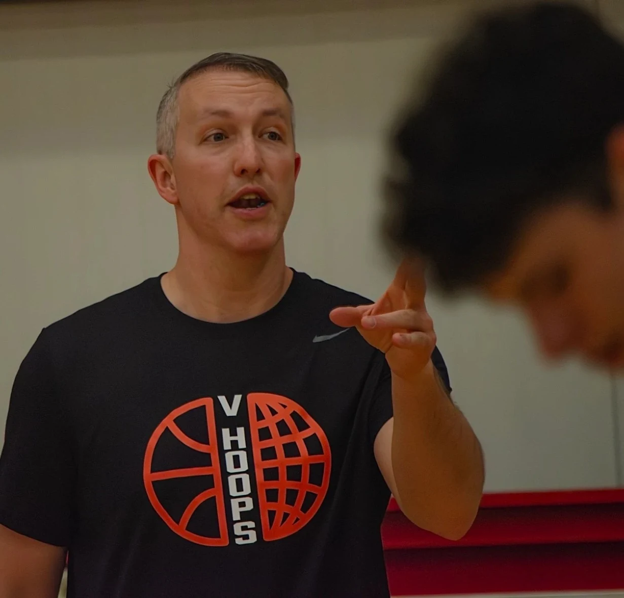Thomas Viglianco during his professional basketball career